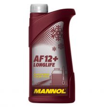MANNOL 4112 Antifreeze AF12+ (-75°C) Longlife 1л красный антифриз-концентрат