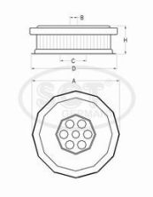 SH 4765 масляная вставка скидка -50%