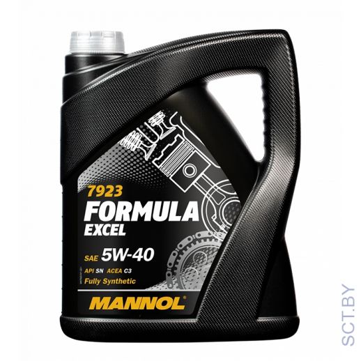 MANNOL Formula Excel 5W-40 7923 5л синтетическое моторное масло