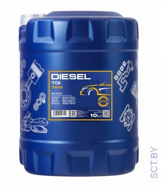 MANNOL Diesel TDI 5w-30 78909 10л синтетическое моторное масло