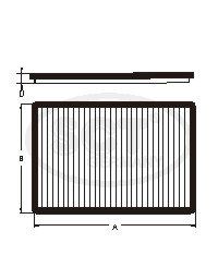 SAK 127 фильтр салона