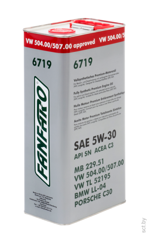 FF for 6719 VW Audi Skoda Seat 5W-30 5л METALL