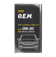 MANNOL OEM for Mercedes Benz 0W-30 7717 1л METALL синтетическое моторное масло
