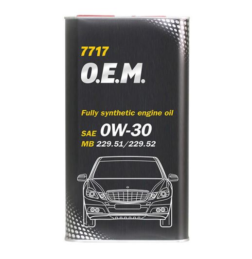 MANNOL OEM for Mercedes Benz 0W-30 7717 1л METALL синтетическое моторное масло