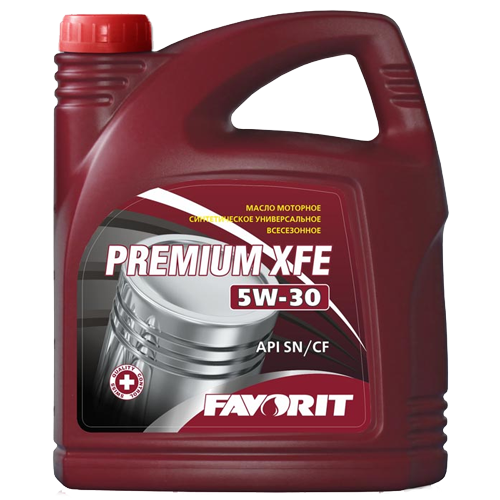 FAVORIT Premium XFE SAE 5W-30 API SN/CF 5л синтетическое моторное масло