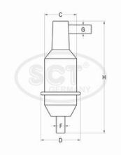 ST 340 топливный фильтр