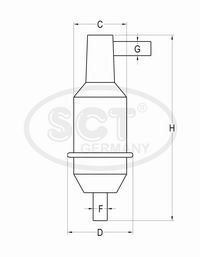 ST 340 топливный фильтр