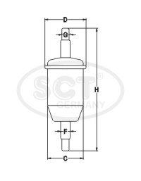 ST 341 топливный фильтр